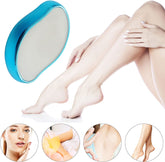 crystal hair remover stone Painless Epilator Reusable Depilation Tool for body hair. Portable Hair Removal Beauty Tool- Hair remover Stone for Man and Women