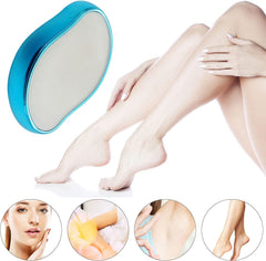 crystal hair remover stone Painless Epilator Reusable Depilation Tool for body hair. Portable Hair Removal Beauty Tool- Hair remover Stone for Man and Women