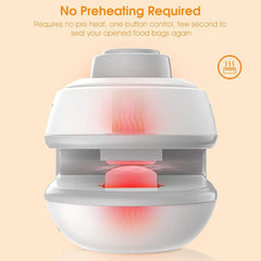 1 Pc Mini Heat Sealing Machine 2-In-1 Cutter & Sealer With USB Cable – Compact USB Rechargeable Food Bag Sealer For Snacks And Storage